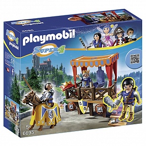 Игровой набор из серии Супер4: Королевская Трибуна с Алексом (Playmobil, 6695pm)